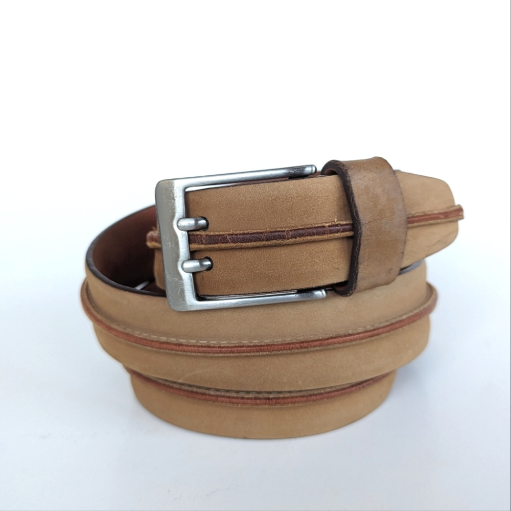 COLE HAAN LEATHER MENS BELT
